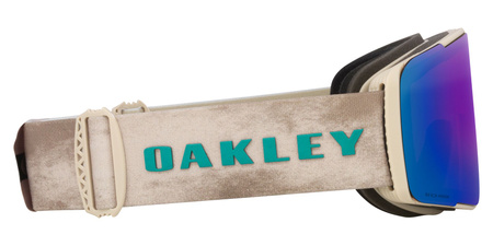 Gogle narciarskie unisex Oakley LINE MINER PRO L beżowe OO7136-15