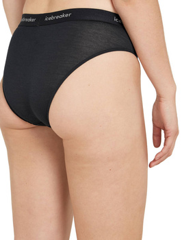 Majtki damskie Icebreaker MER 125 COOL-LITE SPRITE czarne IB0A5725001