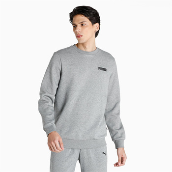 Bluza męska Puma ESS CREW FL szara 84746003