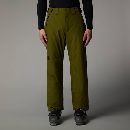 Spodnie narciarskie męskie The North Face DESCENDIT zielone NF0A87ZYPIB