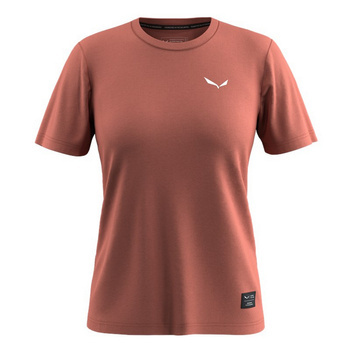 Koszulka damska Salewa EAGLE LOGO PATCH różowa 00-0000029154_1980