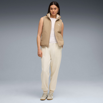 Bezrękawnik damski Puma REVERSIBLE HYBRID SHERPA beżowy 68838887