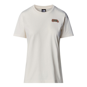 Koszulka damska The North Face OUTDOOR GRAPHIC beżowa NF0A8C22QLI