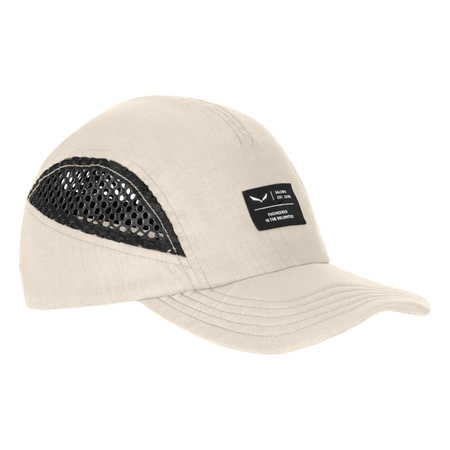 Czapka z daszkiem unisex Salewa HEMP FLEX beżowa 00-0000028925_7260