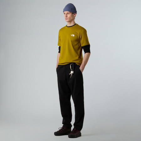 Koszulka męska The North Face SIMPLE DOME żółta NF0A87NGBOG