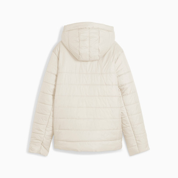 Kurtka puchowa damska Puma ESS HOODED PADDED beżowa 68523187