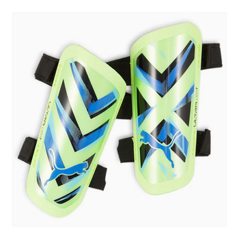 Ochraniacze piłkarskie unisex Puma ULTRA LIGHT STRAP zielone 03087512
