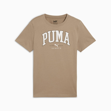 Koszulka chłopięca Puma SQUAD BIG GRAPHIC beżowa 68277267
