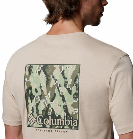 Koszulka męska Columbia NORTH CASCADES beżowa 1834041278