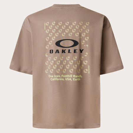 Koszulka męska Oakley ENHANCE QDC GRIP 4.0 beżowa FOA407663-881