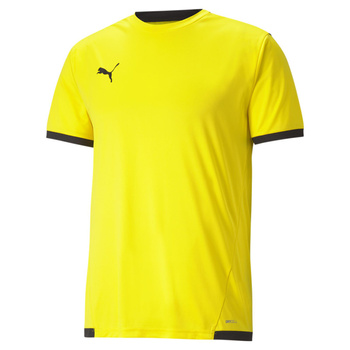 Koszulka męska Puma TEAMLIGA JERSEY CYBER żółta 70491707