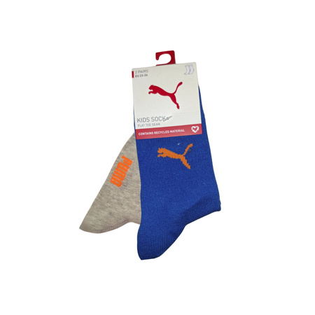 Skarpety dziecięce Puma EASY RIDER JUNIOR 2-PACK wielokolorowe 93837606