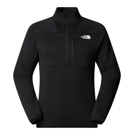 Polar męski The North Face METEORA 1/4 ZIP FLEECE czarny NF0A8E1MJK3