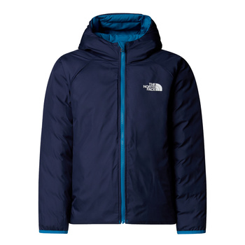 Kurtka z kapturem chłopięca The North Face REVERSIBLE PERRITO niebieska NF0A88TWBOM