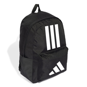 Plecak miejski unisex adidas CLASSIC BACK-TO-SCHOOL 3-STRIPES czarny JD9563