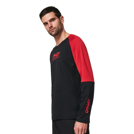 Longsleeve treningowy męski Oakley SWITCHBACK czarny FOA401893-02E