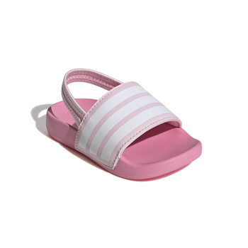 Klapki dziecięce adidas ADILETTE ESTRAP I różowe JR5326