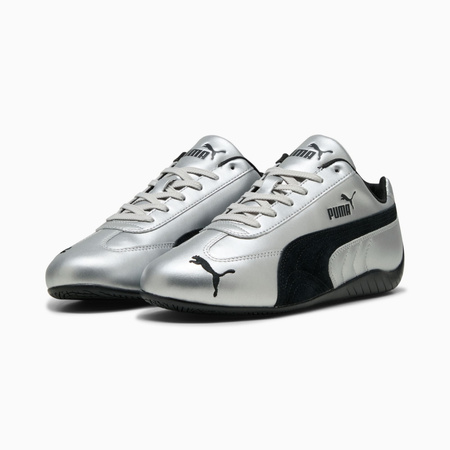 Buty sportowe unisex Puma SPEEDCAT METALLIC srebrne 40368901