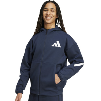 Bluza z kapturem męska adidas Z.N.E. granatowa JW4718