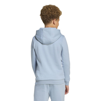 Bluza z kapturem dziecięca adidas KIDS niebieska JX2741
