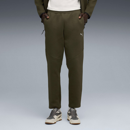 Spodnie dresowe męskie Puma EVOSTRIPE DK zielone 68823470