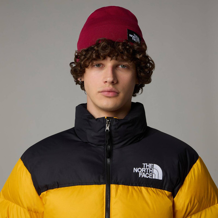 Czapka zimowa unisex The North Face DOCK WORKER bordowa NF0A3FNT1IX