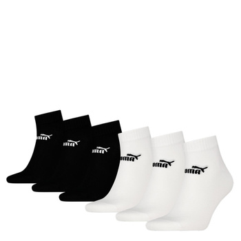 Skarpety unisex Puma ELEMENTS QUARTER 6-PACK wielokolorowe 93875803