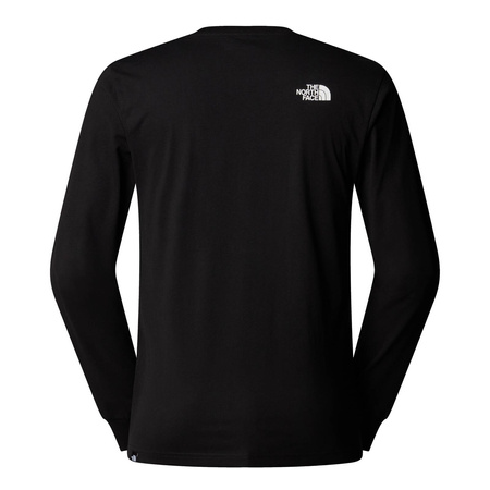 Longsleeve męski The North Face L/S FINE czarny NF0A8A6PJK3