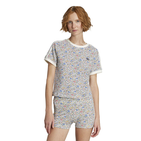 Koszulka damska adidas LIBERTY LONDON wielokolorowa JW5199