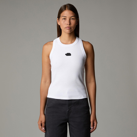 Tank top damski The North Face SLIM biały NF0A8BVTFN4