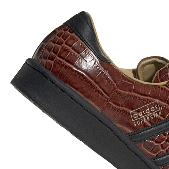 Buty sportowe męskie adidas SUPERSTAR VINTAGE brązowe JQ3258