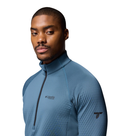 Longsleeve męski Columbia CRYSTAL LEAF niebieski 2094983429