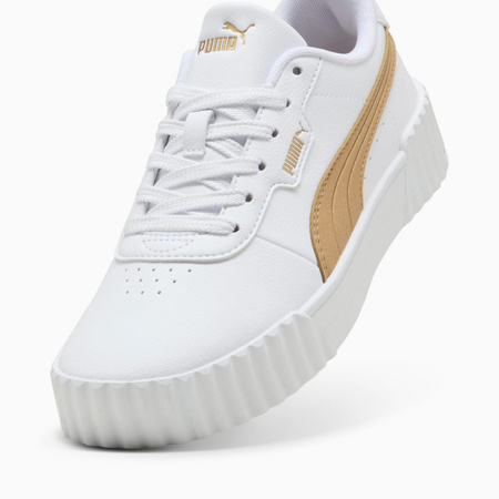 Buty sportowe damskie Puma CARINA 3.0 AQUA METALLICS białe 40072202
