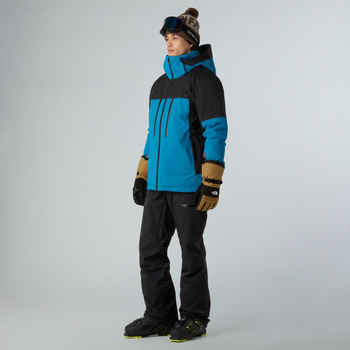 Kurtka narciarska męska The North Face CHAKAL niebieska NF0A87Y6DDO