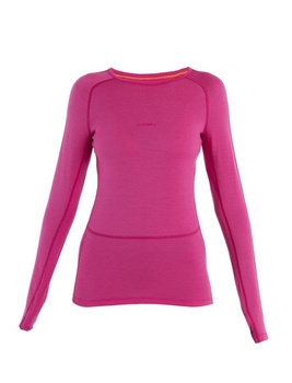 Koszulka termiczna damska Icebreaker ZONEKNIT 260 LS CREWE różowa IB0A56HL858