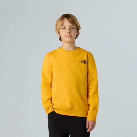 Bluza dziecięca The North Face BOX NSE REGULAR CREW żółta NF0A89H756P
