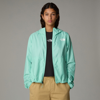 Kurtka z kapturem damska The North Face CYCLONE WND zielona NF0A8B6G6EI