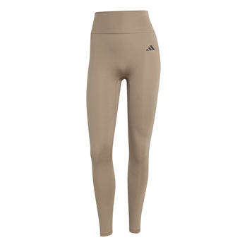 Legginsy treningowe damskie adidas OPTIME ESSENTIALS 7/8 beżowe JY4812