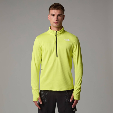 Longsleeve do biegania męski The North Face WINTER WARM PRO żółty NF0A88YB1JO