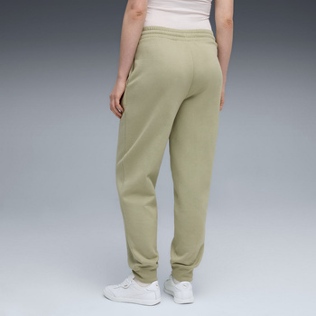 Spodnie dresowe damskie Puma HER COMFORT HIGH-WAIST FL CL zielone 68815482