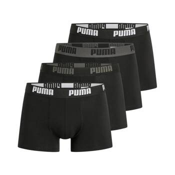 Bokserki męskie Puma BASIC 4-PACK czarne 93819801