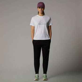 Koszulka trekkingowa damska The North Face MOUNTAIN ATHLETICS FLEX biała NF0A8944FN4