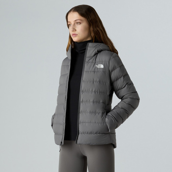 Kurtka z kapturem damska The North Face ACONCAGUA 3 szara NF0A84IV0UZ
