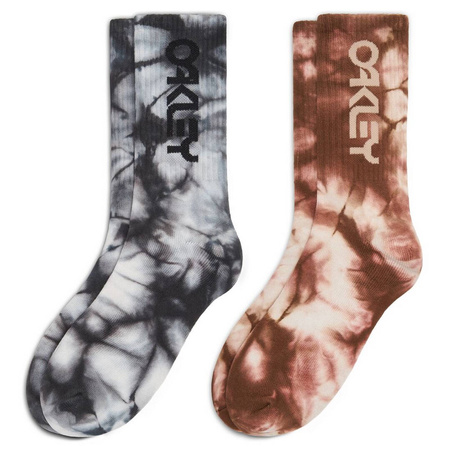 Skarpety męskie Oakley B1B ALL PLAY 2 PACK wielokolorowe FOS901504-9Z7