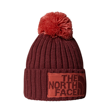 Czapka zimowa unisex The North Face HERITAGE SKI TUKE bordowa NF0A7WJODI8