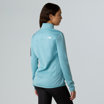 Bluza polarowa damska The North Face MISTYESCAPE niebieska NF0A8BRKE08