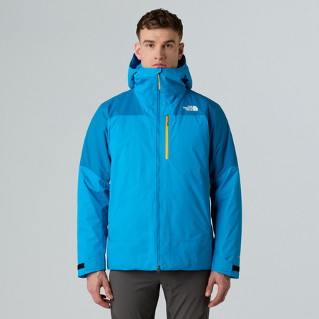 Kurtka z kapturem męska The North Face SARSEN INSULATED niebieska NF0A8CNTWIV