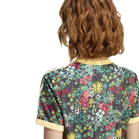 Koszulka damska adidas LIBERTY LONDON 3 STRIPES wielokolorowa KD5560