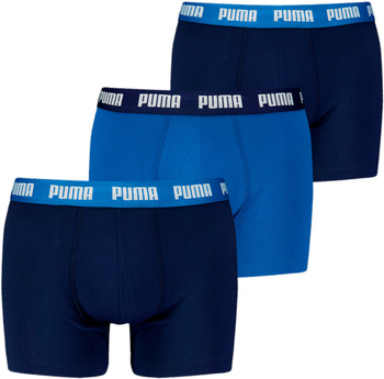 Bokserki męskie Puma EVERYDAY 3-PACK niebieskie 93832704