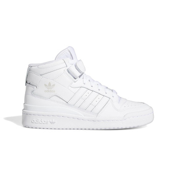 Buty sportowe dziecięce adidas Forum Mid J białe FZ2086